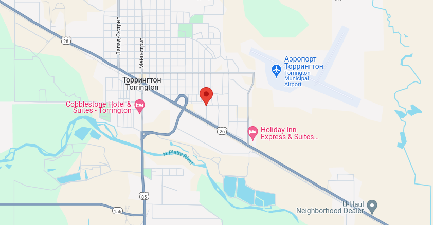 Map showing Stelex Equipment Resale Group